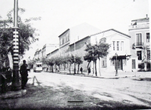 Το Ωδείο Αθηνών στην οδό Πειραιώς.